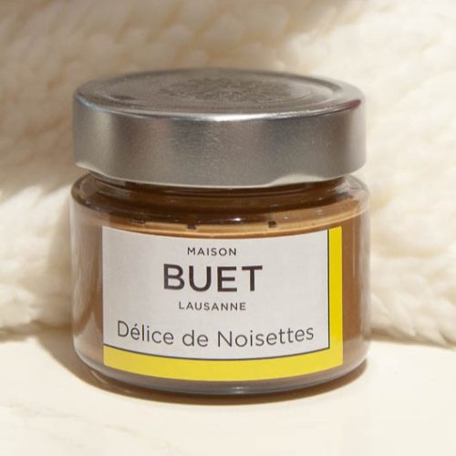 Pâte à tartiner, crème Délice de Noisettes Maison BUET Lausanne