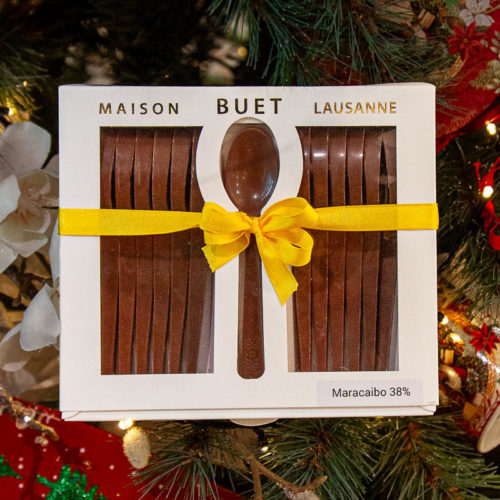 Cuillères en chocolat de la Maison Buet